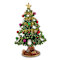 DECK THE HALLS Christmas Tree Trinket Box