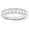 Lab-Grown Diamond Band Ring In Sterling Silver 0.50ctw