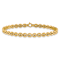 14k Yellow Gold Polished 4.9mm Fancy Link Bracelet
