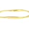 Polished Diamond-Cut Twist Bangle In 10K Gold
