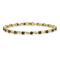 14k Yellow Gold Sapphire Bracelet