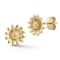 Bellissima Gold 14K Yellow Gold Sunflower Studs