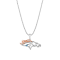 True Fans Denver Broncos Pendant With 18" Chain