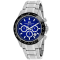 Oceanaut Men's Biarritz Blue Dial, Black Dial, Stainless Steel Watch