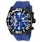 Invicta Pro Diver 50mm Blue Dial Silicone Band Quartz Watch