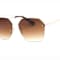 Prive Revaux One Champagne Gold Tone Round Frame / Merlot Brown Gradient
Lenses Sunglasses