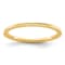 14K Yellow Gold 1.2mm Criss-Cross Pattern Stackable Expressions Band