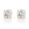 Certified White Lab-Grown Diamond H-I SI 14k Yellow Gold Stud Earrings 2.00ctw