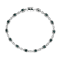 Sterling Silver Oval Teal Grandidierite Bracelet 2.39ctw