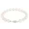 14k White gold 5-6mm Akoya Pearl bracelet