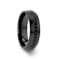TALON Black Titanium Ring with Black Sapphires 6mm