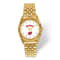 LogoArt University of Wisconsin Pro Gold-tone Gents Watch