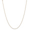 14k Yellow Gold 0.7mm Solid Rope 22 Inch Chain