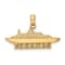14k Yellow Gold Bahamas Cruise Ship Charm