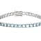 Sky Blue Topaz Tennis Bracelet
