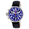 Invicta I-Force 46mm Blue Dial Canvas Band Quartz Watch