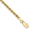 10k Yellow Gold 2.75mm Rope Link Bracelet
