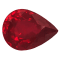 Ruby 10.2x7.6mm Pear Shape 3.01ct
