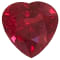 Ruby 7x6.9mm Heart Shape 1.68ct