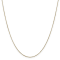 14K Yellow Gold .65mm Round Snake Chain Necklace