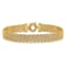 14k Yellow Gold 8.4mm Polished Fancy Link Bracelet