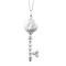 3.5-4mm Button & Coin 13-14mm White Cultured Freshwater Pearl
Rhodium Over Sterling Silver Pendant