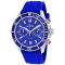 Seapro Men's Thrash Blue Dial, Blue Bezel, Blue Silicone Watch