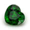 Tsavorite 6.3x5.6mm Heart Shape 1.15ct