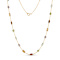 Multi-Gem 14k Yellow Gold 18" Necklace 11.05ctw