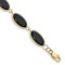 14k Yellow Gold Onyx Bracelet