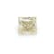 1.90ct Light Yellow Princess Cut Lab-Grown Diamond SI1 Clarity IGI Certified