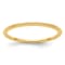 10K Yellow Gold 1.2mm Bead Stackable Expressions Band