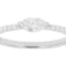 Marquise And Round Lab-Grown Diamond Band Ring In Sterling Silver 0.40ctw