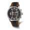 Charles Hubert Stainless Steel Chronograph Black Dial Watch