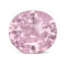 Pink Sapphire Unheated 6.6x5.9mm Oval 1.12ct