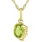 Peridot Virgo Birthstone Pendant