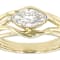 Timeless Lab-Grown Marquise Diamond Solitaire Ring In 10K Gold
