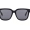 Gucci Black Frame / Gray Lens Polarized Sunglasses