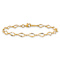 10k Yellow Gold 5mm Polished Fancy Link Bracelet