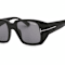 Tom Ford Shiny Black Frame / Smoke Lenses Sunglasses