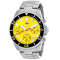 Seapro Men's Scuba 200 Chrono Yellow Dial, Stainless Steel Watch