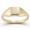 Bellissima Gold 14K Yellow Gold Square Signet Ring