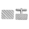 Sterling Silver Rhodium-plated Cuff Links