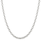 Sterling Silver 5mm Fancy Rolo Chain Necklace