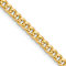 14k Yellow Gold 3.5mm Miami Cuban Link 18 Inch Chain