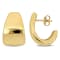 21MM Semi-Hoop Earrings in 14k Yellow Gold Over Sterling Silver