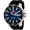 Seapro Men's Scuba Dragon Diver Limited Edition Blue Dial, Black Bezel,
Black Silicone Watch