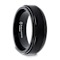 REVOLVE Black Tungsten Brushed Finish Spinner Polished Base Spinning
Band 6mm
