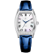 Christian Van Sant Women's Gemma White Dial, Blue Leather Strap Watch