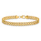 14k Yellow Gold Polished 6.2mm Fancy Link Bracelet